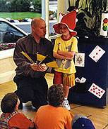 Magic show performed at Fort Wayne Hotel